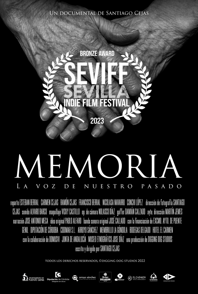 cartel MEMORIA SEVIFF 2023 PEQUEÑO